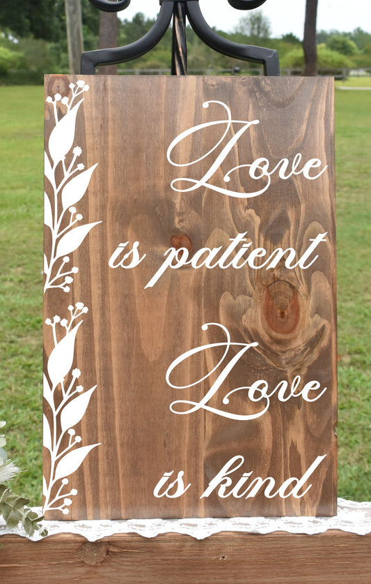 Foliage I Corinthian 13 Aisle Sign Sets