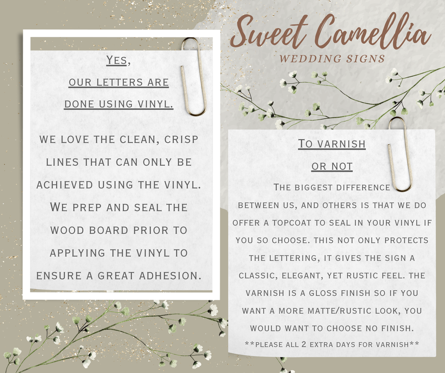 *LAUREL* Assigned Seats Are Not Our Style Sign - Stain