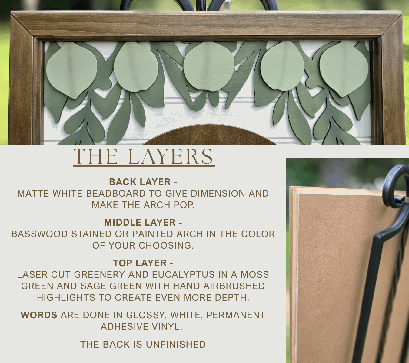 3D Framed Assigned Seats Are Not Our Style Wedding Sign | Open Seating Ceremony Decor | Portobello Botanical Suite