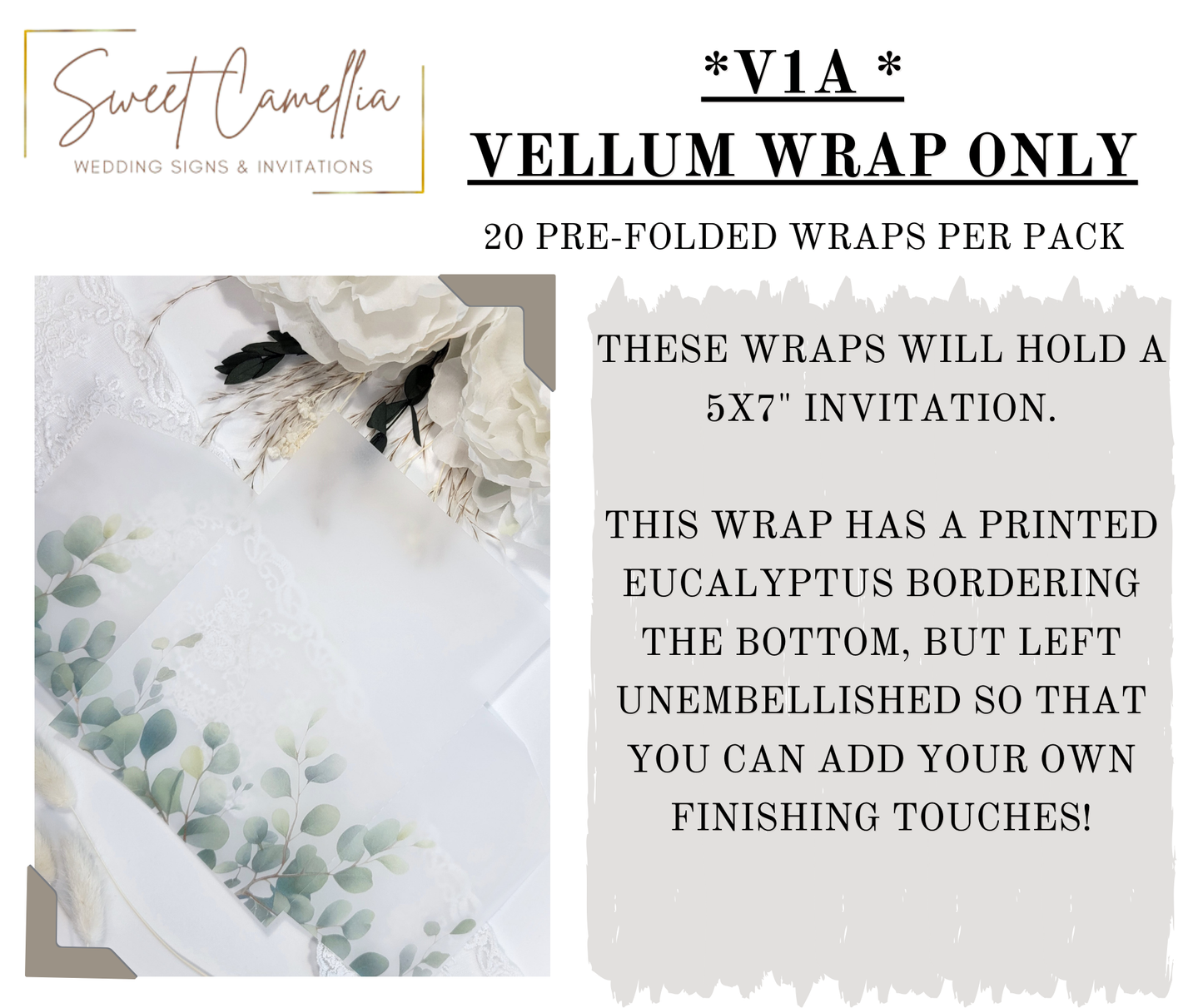 VELLUM WRAP - V1A - PRINTED WRAP