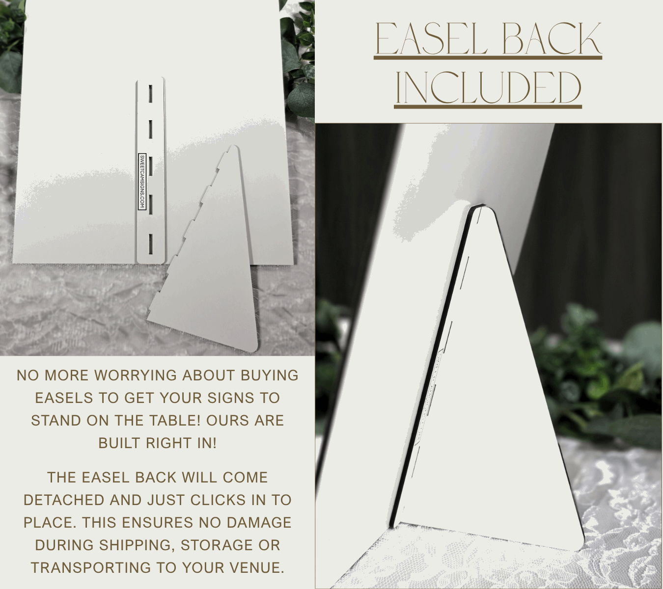 3D Arched Date Night Ideas Wedding Sign | Modern Eucalyptus Table Decor