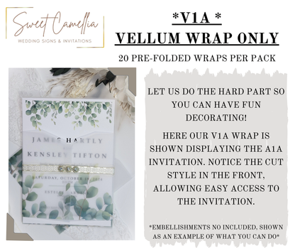 VELLUM WRAP - V1A - PRINTED WRAP