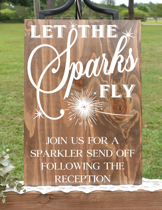 CLASSIC - Sparkler Sendoff Style 1 - Stain