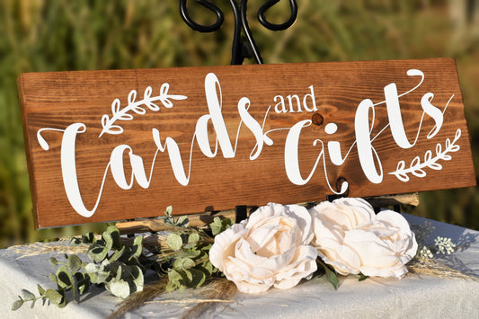 *CLSC* 6x18 Cards and Gifts Table Top Sign