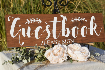 *CLSC* 6x18 Guestbook Table Sign